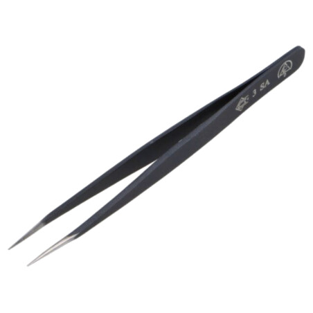 Pensetă; Formă capăt vârf: ascuţită; Lung.pensetă: 120mm; ESD