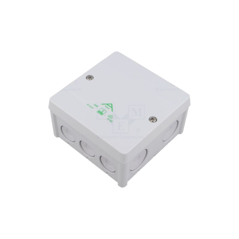 Carcasă: cutie de conexiuni; X: 102mm; Y: 102mm; Z: 57mm; IP66; gri Carcasă: cutie de conexiuni; X: 102mm; Y: 102mm; Z: 57mm; IP66; gri