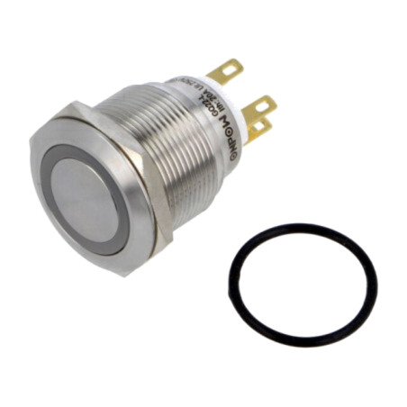 Comutator: anti-vandalism; Poz: 2; SPDT; 3A/220VAC; 5A/24VDC; IP65