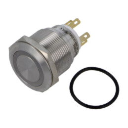 Comutator: anti-vandalism; Poz: 2; SPDT; 3A/220VAC; 5A/24VDC; IP65