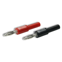 Conector: banană 4mm; adaptor; banană 4mm priză,mufă banană 4mm
