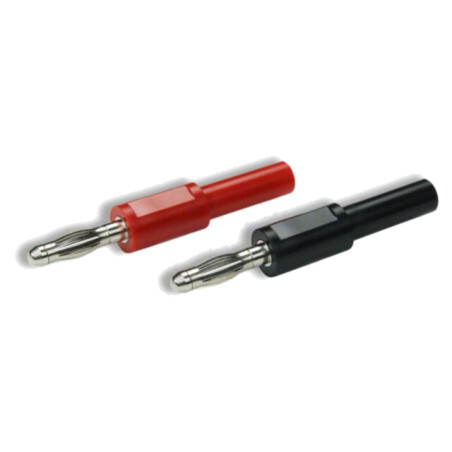 Conector: banană 4mm; adaptor; banană 4mm priză,mufă banană 4mm