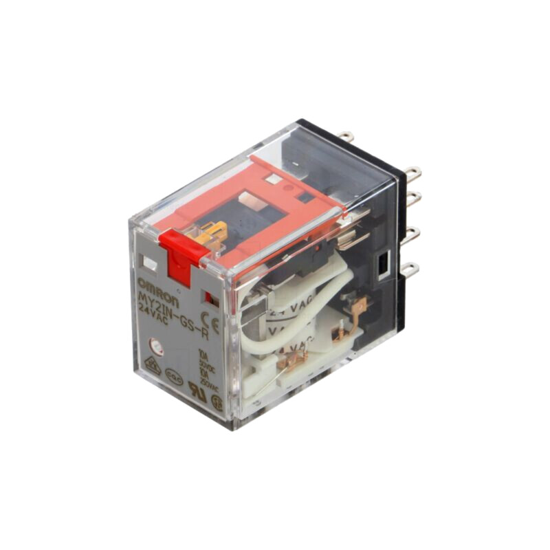 Releu: electromagnetic; DPDT; Ubobină: 24VAC; Icontacte max: 10A Releu: electromagnetic; DPDT; Ubobină: 24VAC; Icontacte max: 10A