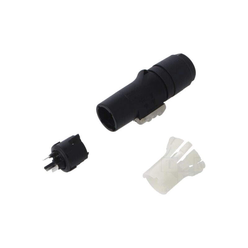 Conector: circular; mufă; tată; PIN: 3; pe cablu; 16A; 250VAC; 2,5mm2