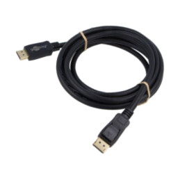Cablu; DisplayPort mufă,din ambele părţi; PVC; Lung: 3m; negru