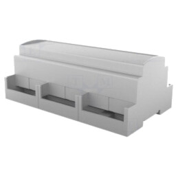 Carcasă: pentru şină DIN; Y: 91mm; X: 160,2mm; Z: 62mm; gri; Nr.mod: 9