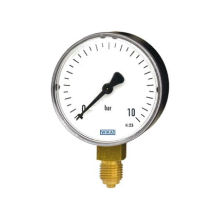Manometru; -1÷3bar; Clasa: 2,5; 63mm; Temp: -20÷60°C; plastic