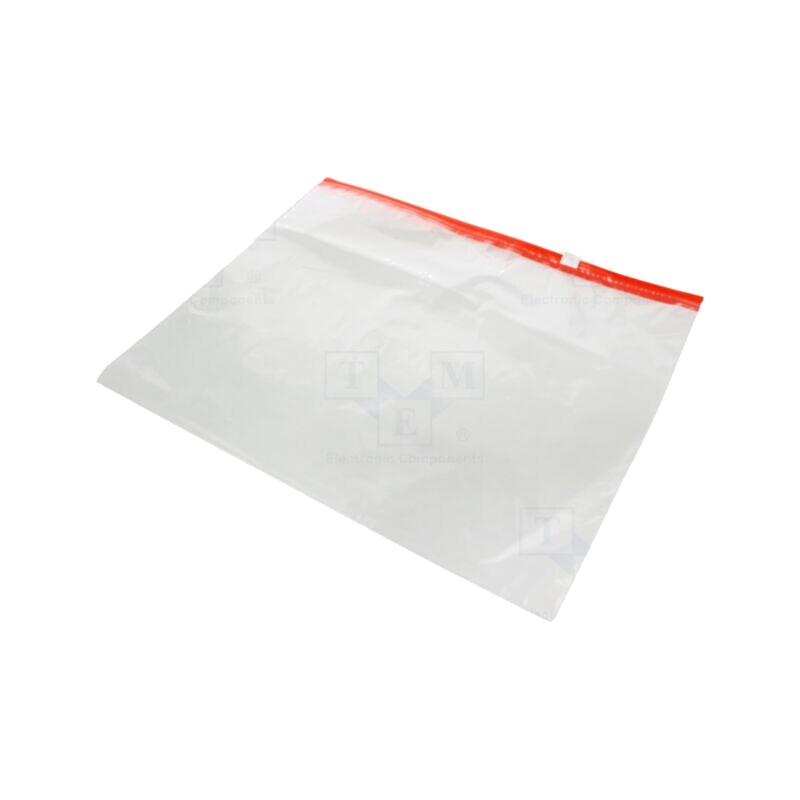 Pungă cu glisor; Lung: 280mm; Lăţ: 350mm; Gros: 70um; transparentă
