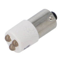 Lampă LED; albă; BA9S,T10; 130VDC; plastic; -20÷60°C
