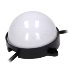LED; RGB; IP68; 180°; Nr.diode: 12; 5050,PLCC6; Ø100mm; 24VDC