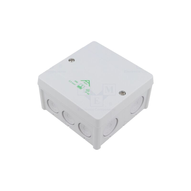 Carcasă: cutie de conexiuni; X: 102mm; Y: 102mm; Z: 57mm; IP66; gri Carcasă: cutie de conexiuni; X: 102mm; Y: 102mm; Z: 57mm; IP66; gri