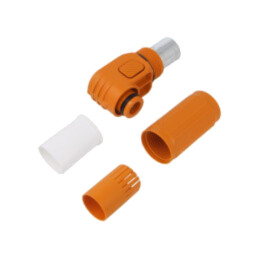 Conector: alimentare DC; mufă; ES-250A; 1,5kV; PIN: 1; IP67; crimpat