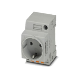 Conector: alimentare AC; soclu; mamă; 16A; PIN: 3; pentru şină DIN