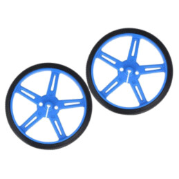 Ax; albastră; Ax: crestătură D; cu împingere; Ø: 70mm; Diam.ax: 3mm
