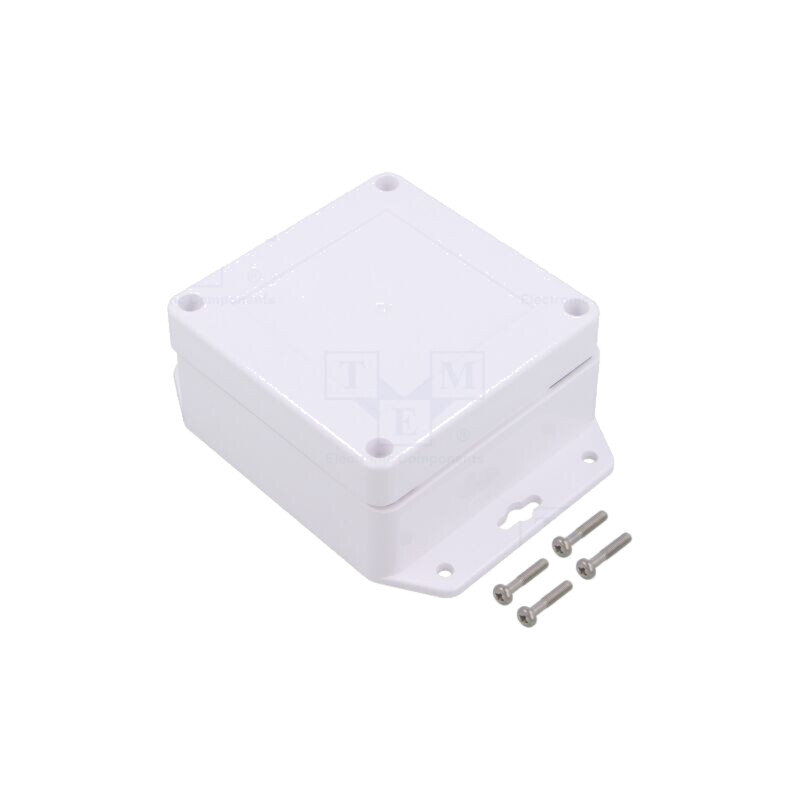 Carcasă: universală; X: 90mm; Y: 90mm; Z: 45mm; ZP; ASA; albe; IP67 Carcasă: universală; X: 90mm; Y: 90mm; Z: 45mm; ZP; ASA; albe; IP67