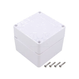 Carcasă: universală; X: 90mm; Y: 90mm; Z: 75mm; cu bucşă din alamă