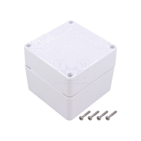 Carcasă: universală; X: 90mm; Y: 90mm; Z: 75mm; cu bucşă din alamă