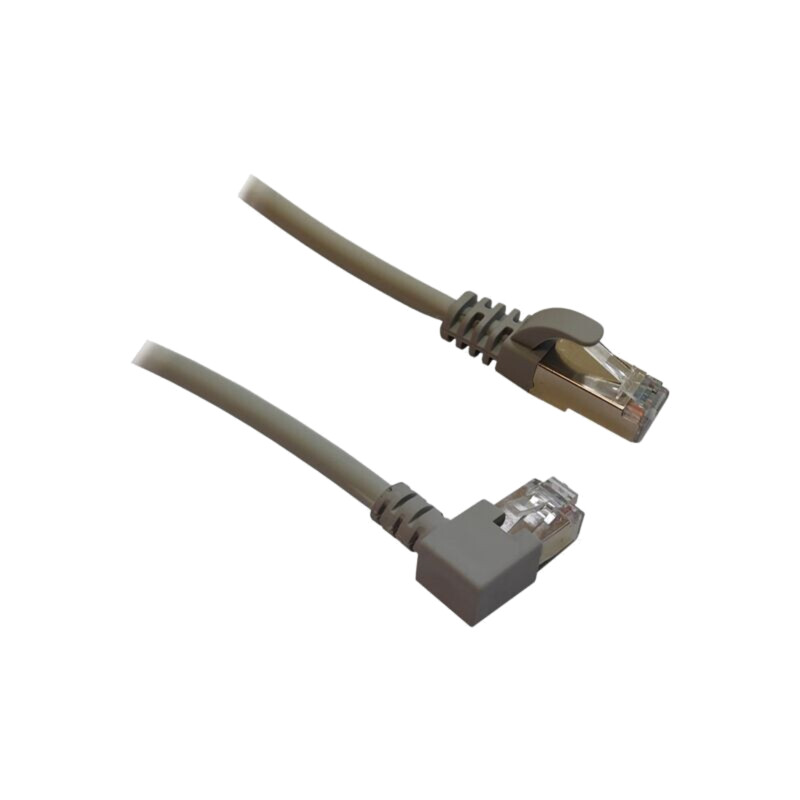Patch cord; RJ45 mufă,RJ45 mufă în unghi stânga; S/FTP; 7; litat