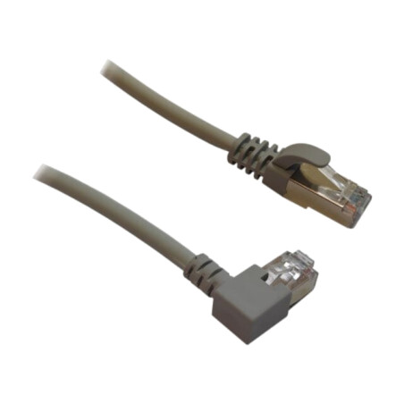Patch cord; RJ45 mufă,RJ45 mufă în unghi stânga; S/FTP; 7; litat