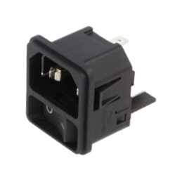 Conector: alimentare AC; soclu; tată; 15A; 250VAC; C14 (E); DC11