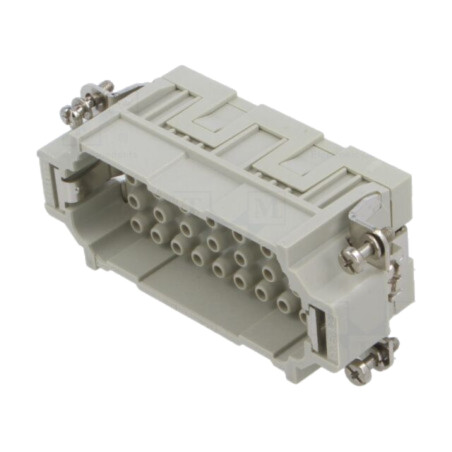 Conector: HDC; inserturi de contact; tată; CQE; PIN: 32; 16A; 600V