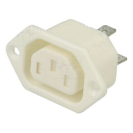 Conector: alimentare AC; soclu; mamă; 10A; 250VAC; C13 (F); UL94V-0