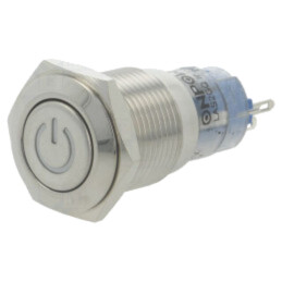 Comutator: anti-vandalism; Poz: 2; SPDT; 0,5A/220VAC; 1A/24VDC