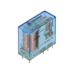Releu: electromagnetic; DPDT; Ubobină: 5VDC; Icontacte max: 15A