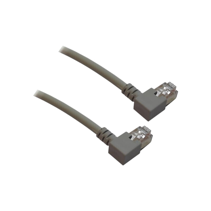 Patch cord; RJ45 mufă în unghi stânga,din ambele părţi; S/FTP Patch cord; RJ45 mufă în unghi stânga,din ambele părţi; S/FTP