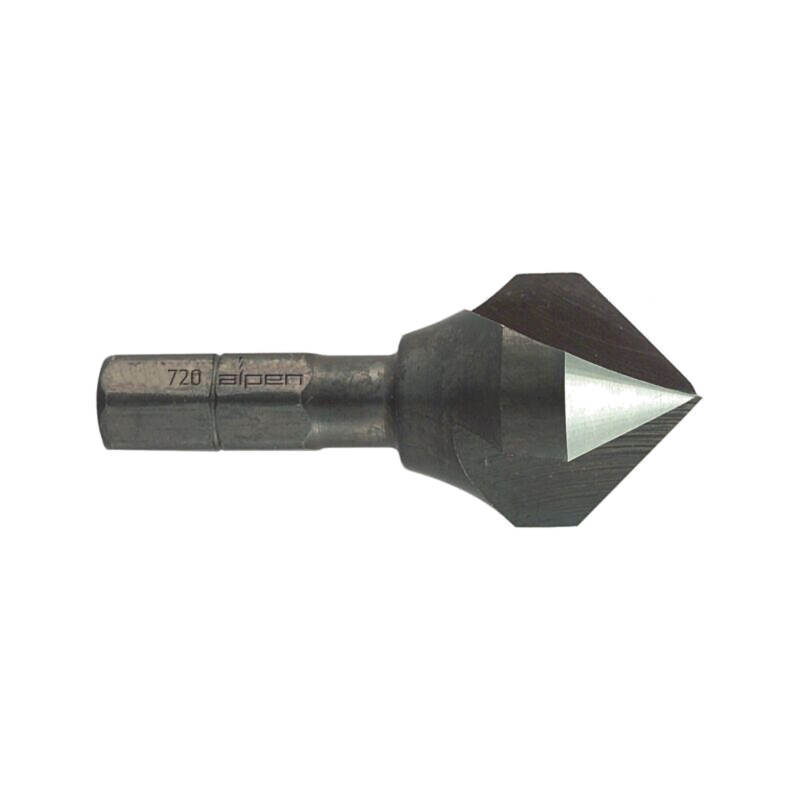 Adâncitor; oţel rapid HSS; Fixare: 1/4",hexagonal Adâncitor; oţel rapid HSS; Fixare: 1/4",hexagonal