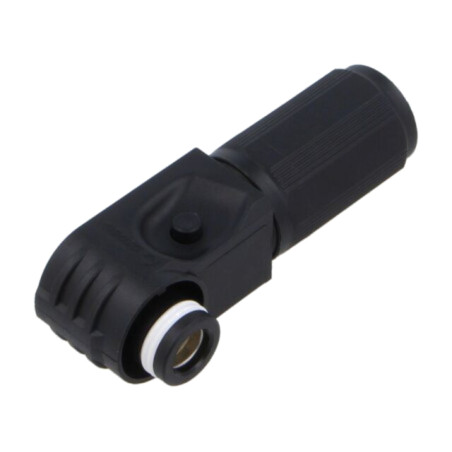 Conector: alimentare DC; mufă; ES-200A; 1,5kV; PIN: 1; IP67; crimpat