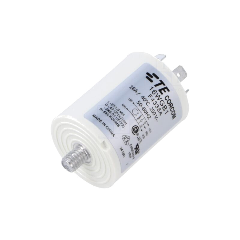 Filtru: anti-interferenţe; alimentare; 250VAC; Cx: 0,475uF; 680kΩ Filtru: anti-interferenţe; alimentare; 250VAC; Cx: 0,475uF; 680kΩ