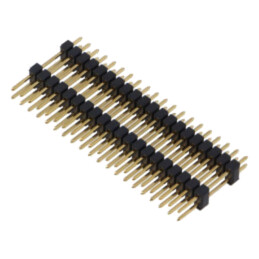 Conector: şiruri pini; şir pini; tată; PIN: 40; 3A; 250V; THT; 2,54mm