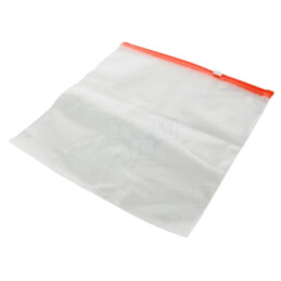 Pungă cu glisor; Lung: 280mm; Lăţ: 270mm; Gros: 70um; transparentă