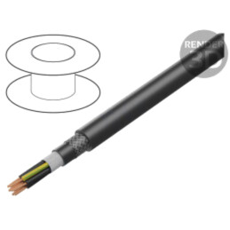Cablu: cablu de control; ÖLFLEX® FD 891 CY; 3G2,5mm2; negru; Cu