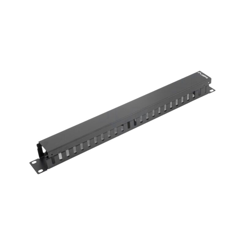 Organizator cabluri; 1U; Standard: 19" Organizator cabluri; 1U; Standard: 19"