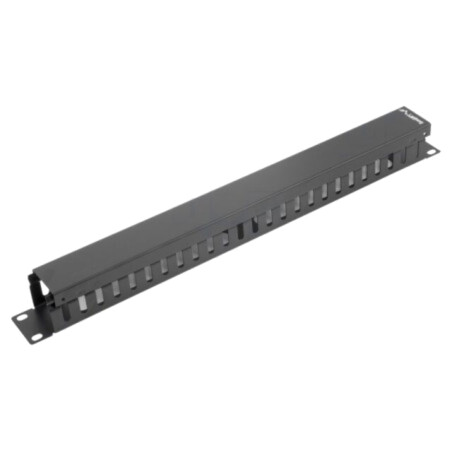 Organizator cabluri; 1U; Standard: 19"