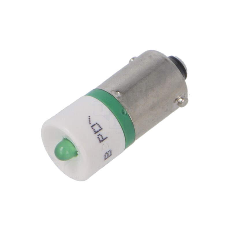 Lampă LED; verde; BA9S; 24VDC; 24VAC; Nr.diode: 1; OptoHiT Lampă LED; verde; BA9S; 24VDC; 24VAC; Nr.diode: 1; OptoHiT