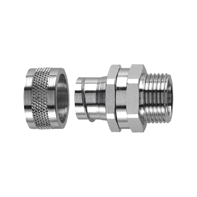 Conectori finali drepţi; Filet: rotativ,PG,exterior; alamă; IP40 Conectori finali drepţi; Filet: rotativ,PG,exterior; alamă; IP40