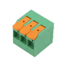 Conector: regletă de conexiuni pt.PCB; Terminal; 76A; 600V; drept