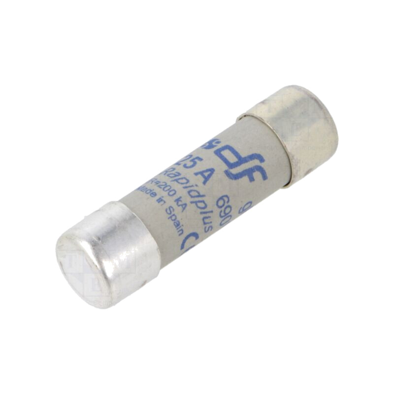 Siguranţă: siguranţă; 25A; 690VAC; gR; 14x51mm; RAPIDPLUS; cupru