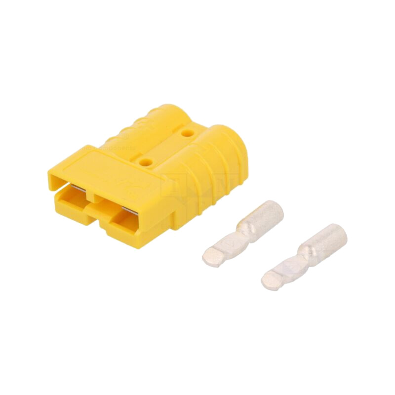 Conector: alimentare DC; mufă; hermafrodit; SB® 50; 600V; PIN: 2 Conector: alimentare DC; mufă; hermafrodit; SB® 50; 600V; PIN: 2