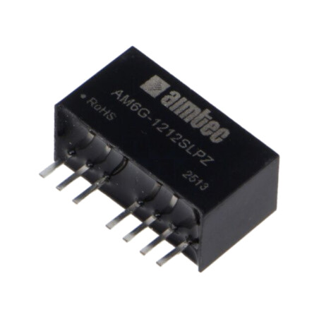 Convertor: DC/DC; 6W; Uintr: 9÷18VDC; Uieş: 12VDC; Iintr: 625mA; SIP8