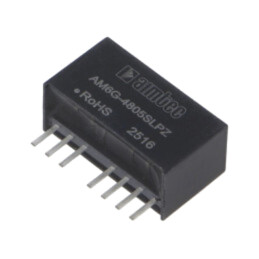 Convertor: DC/DC; 6W; Uintr: 36÷75VDC; Uieş: 5VDC; Iintr: 146mA; SIP8
