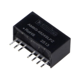Convertor: DC/DC; 6W; Uintr: 36÷75VDC; Uieş: 24VDC; Iintr: 146mA
