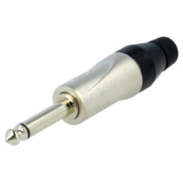 Conector: Jack 6,3mm; mufă; tată; mono; piste: 2; drept; pe cablu