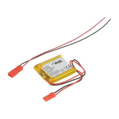 Acumul: Li-Po; 3,7V; 1150mAh; cabluri,contector JST SYP-02T-1