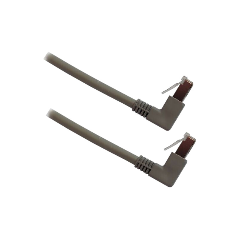Patch cord; RJ45 mufă în unghi superioară,din ambele părţi Patch cord; RJ45 mufă în unghi superioară,din ambele părţi