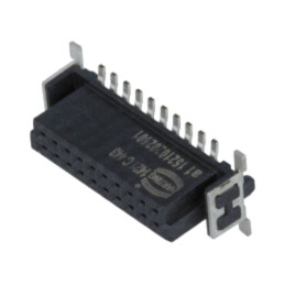 Conector: PCB-PCB; soclu; mamă; PIN: 20; har-flex®; verticală; SMT