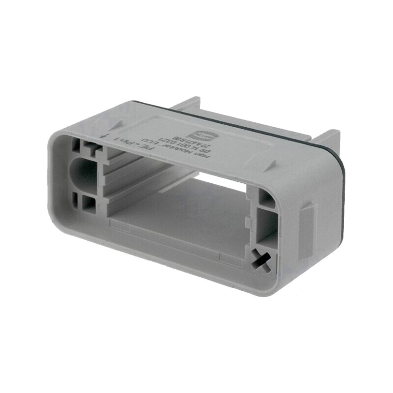 Carcasă pentru conectori: HDC; pt.montare pe panou; IP20,IP65 Carcasă pentru conectori: HDC; pt.montare pe panou; IP20,IP65
